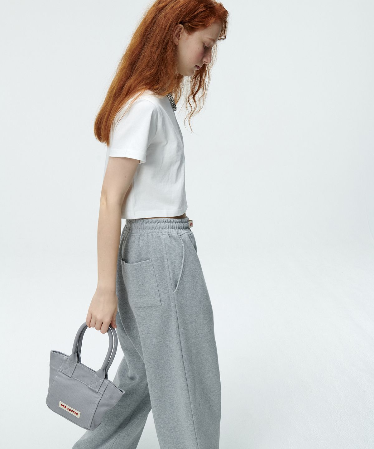 델코퍼(DER KOFFER) SHOPPER CANVAS MINI [CLOUD]