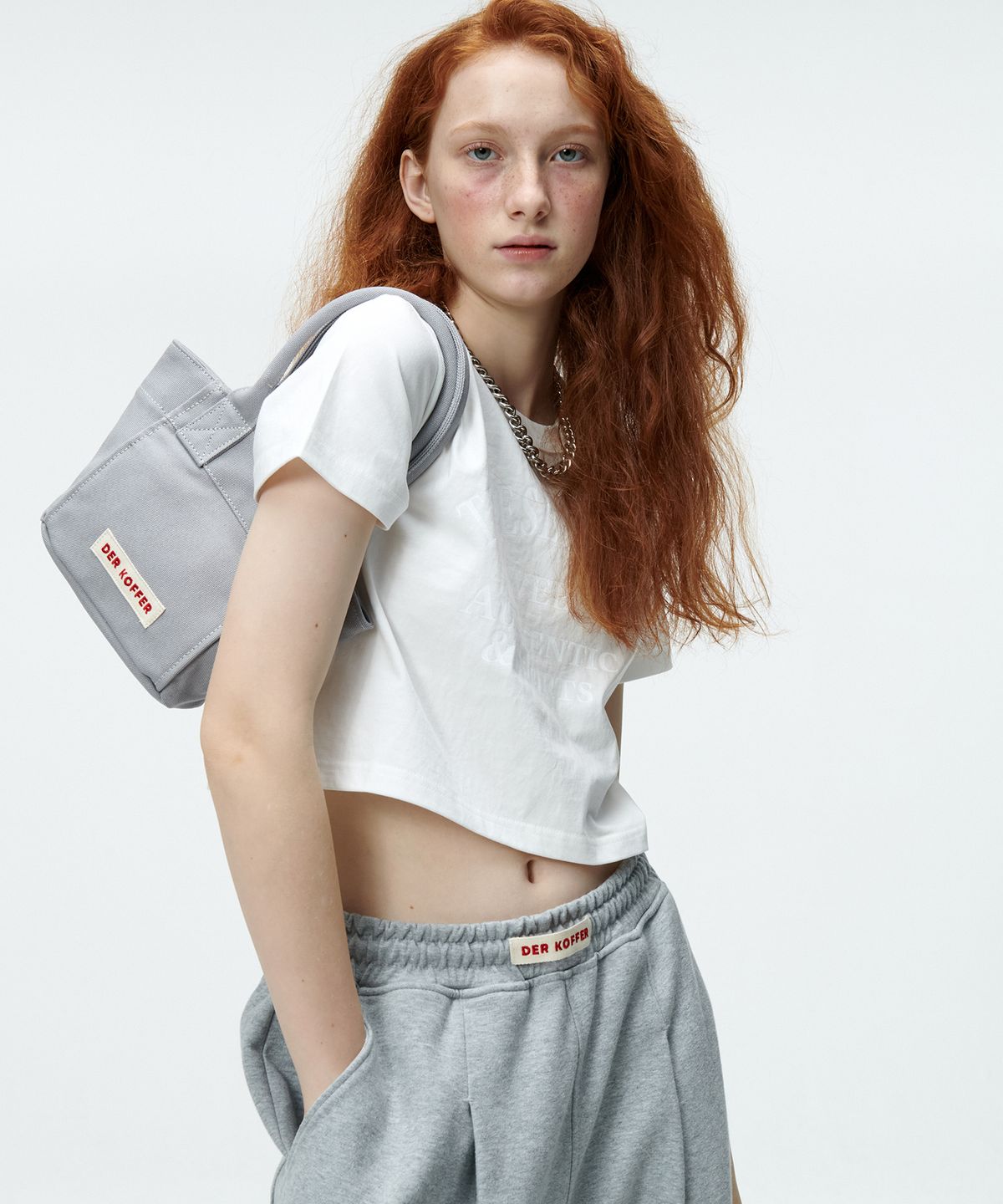 델코퍼(DER KOFFER) SHOPPER CANVAS MINI [CLOUD]