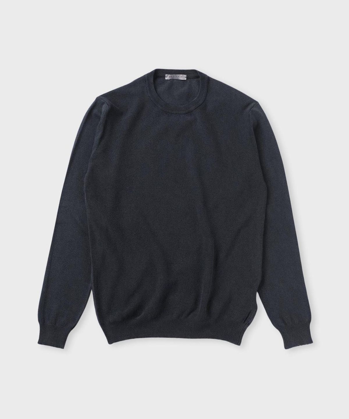 빠니깔레(PANICALE) 크루넥 코튼 스웨터 2 COLOR