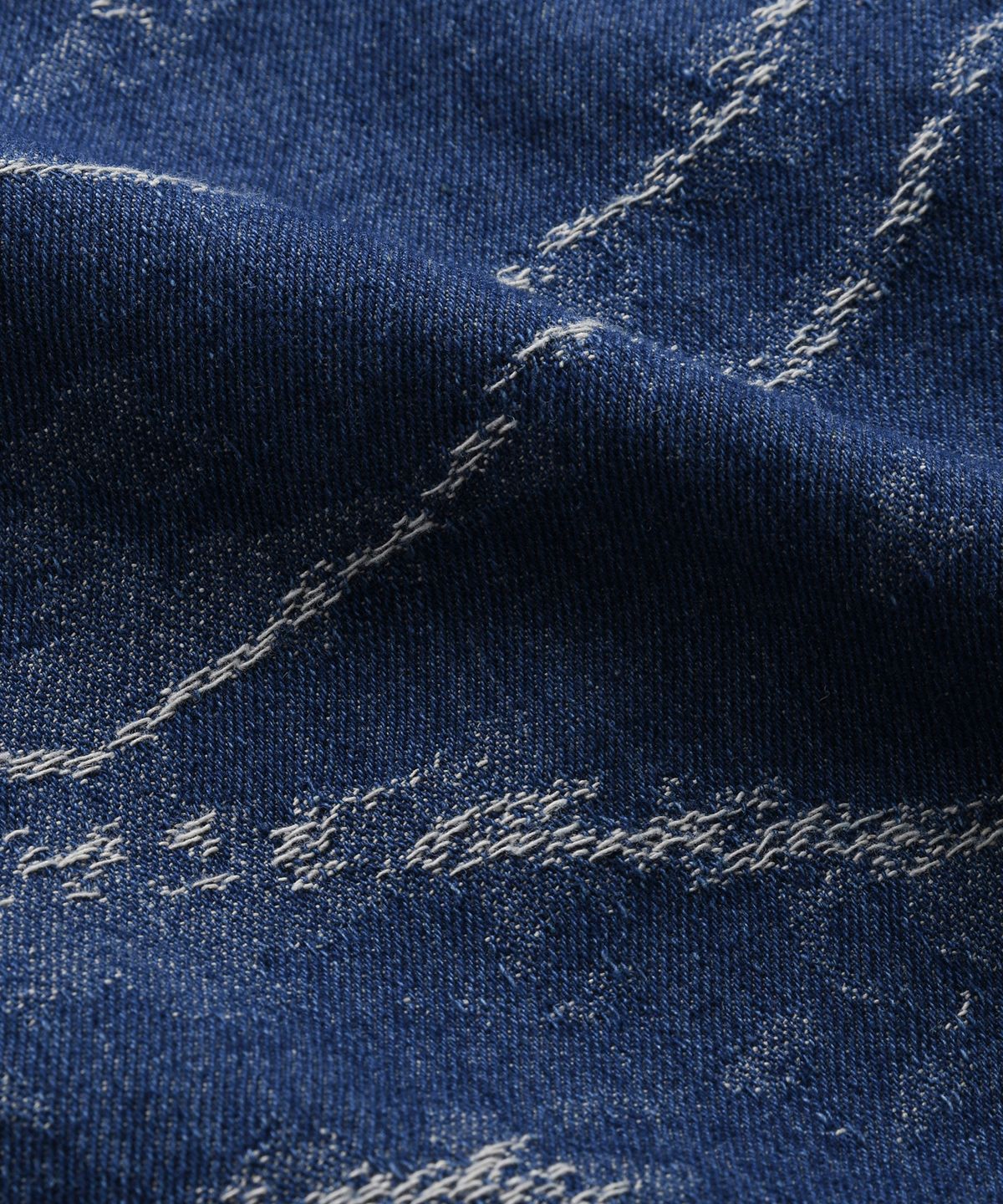 프리즘웍스(FRIZMWORKS) WAVE DENIM BERMUDA SHORTS _ INDIGO