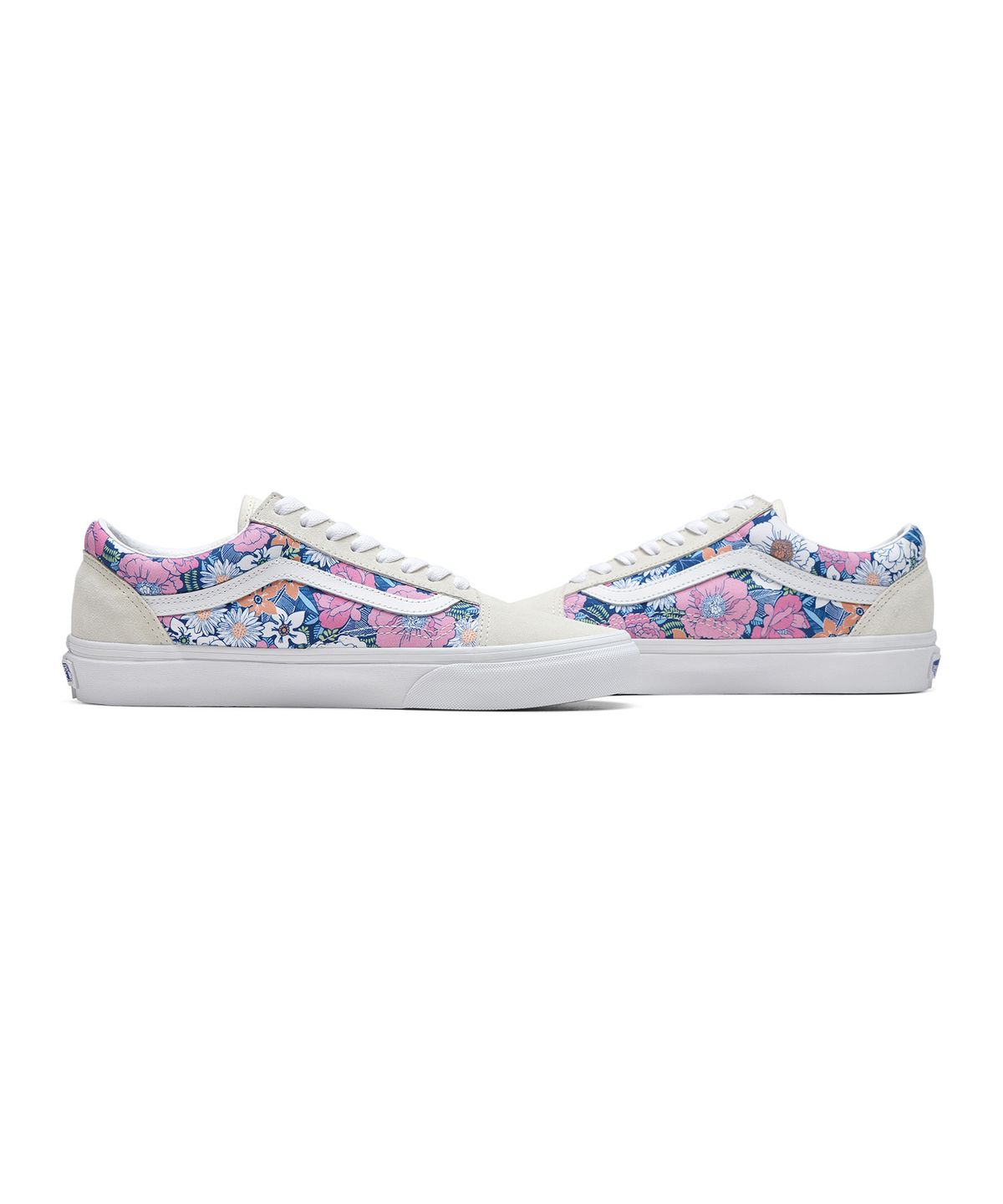 반스(VANS) 올드스쿨 - (레트로 플로랄) 멀티:트루 화이트 / VN0A5KRFB0G1