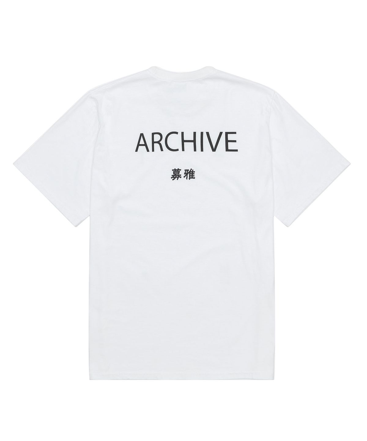 모아(MOAA) 바이오 워싱 ACHV 티셔츠 (WHITE)