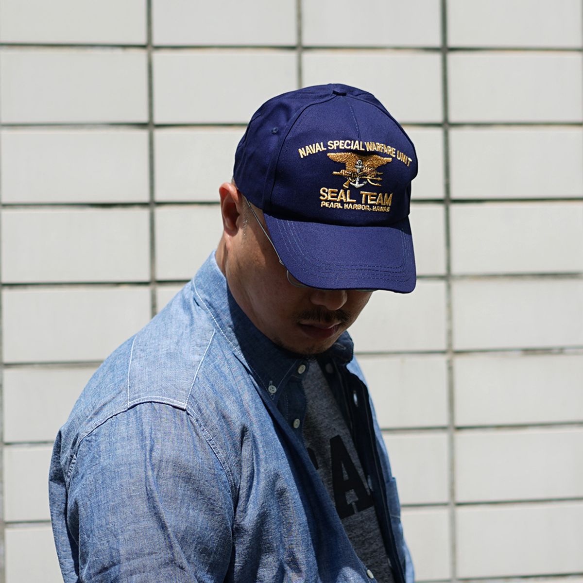 와이엠씨엘케이와이(YMCL KY) Deadstock US SEAL Team Ship Cap