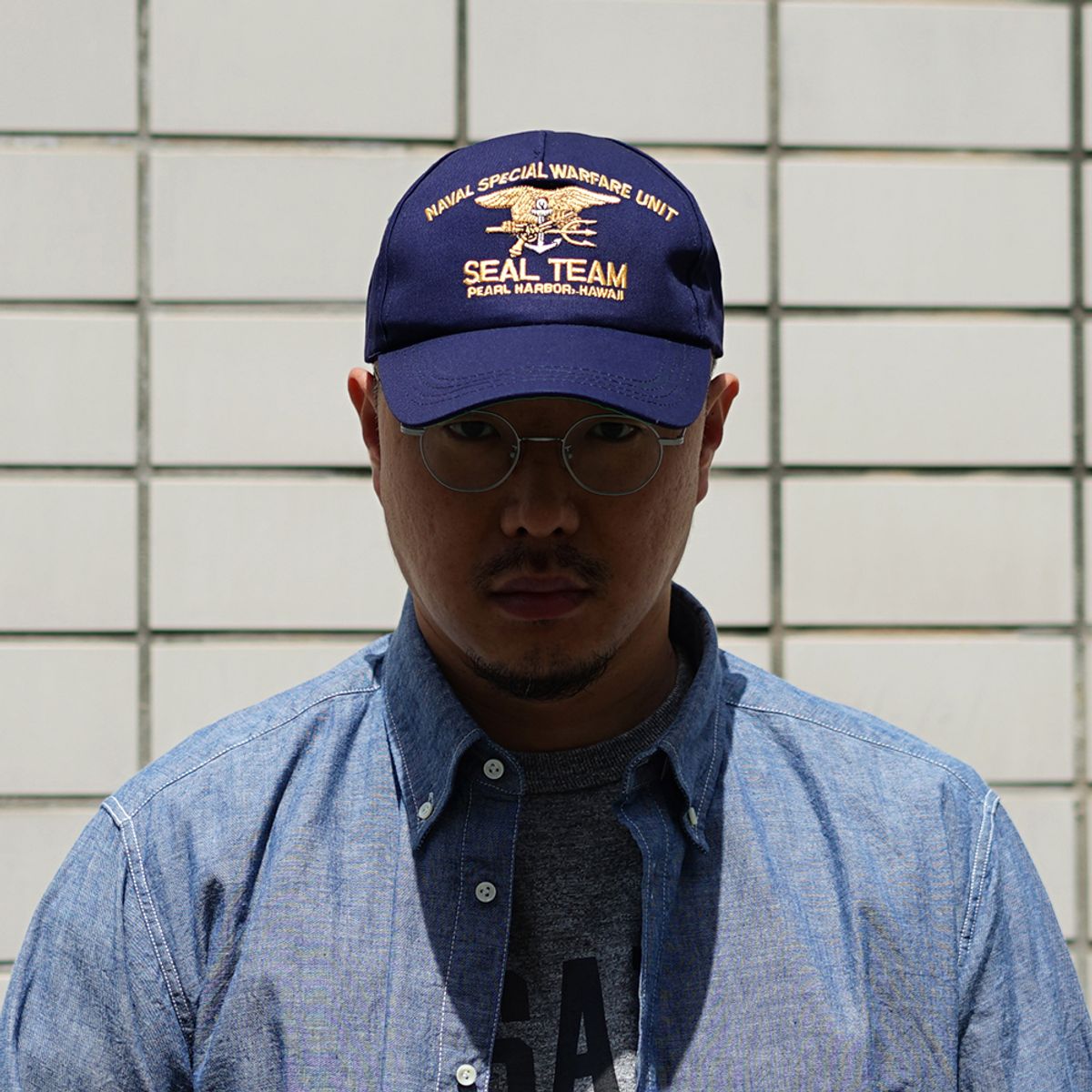 와이엠씨엘케이와이(YMCL KY) Deadstock US SEAL Team Ship Cap
