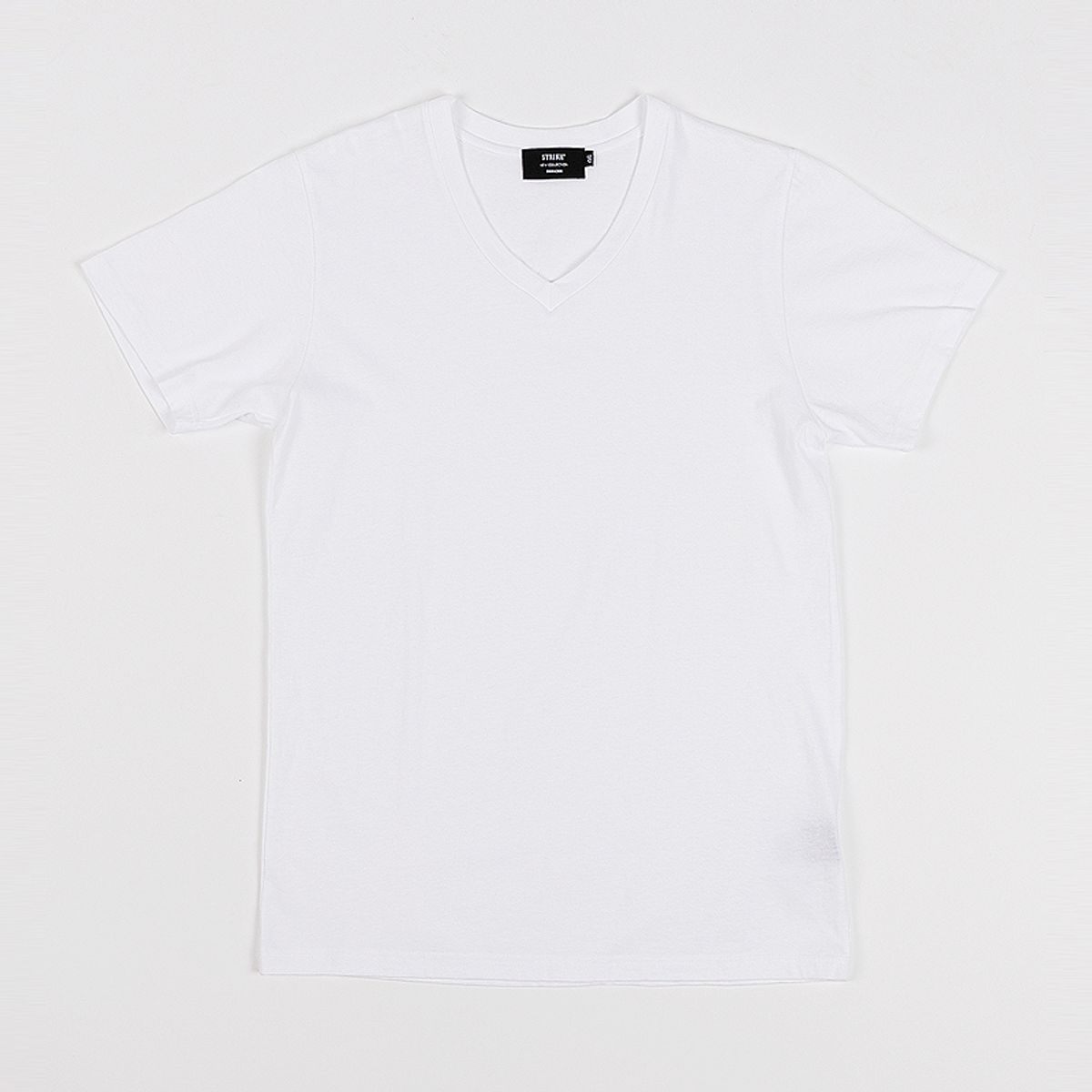 스트라이크(STRIKE) [2PACK] 브이넥 반팔 티셔츠 (WHITE & BLACK)