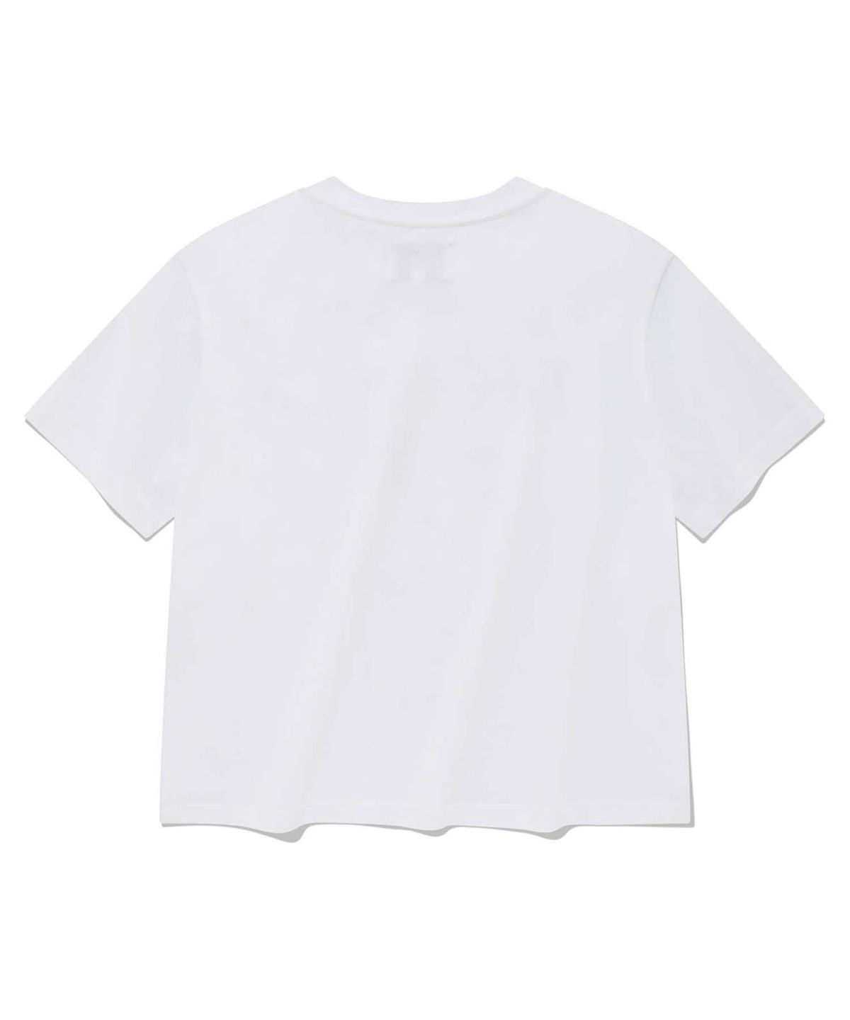 리트리버클럽(RETRIEVER CLUB) LAUGHING RETRIEVER CROP SHORT SLEEVE [WHTIE/BLUE]