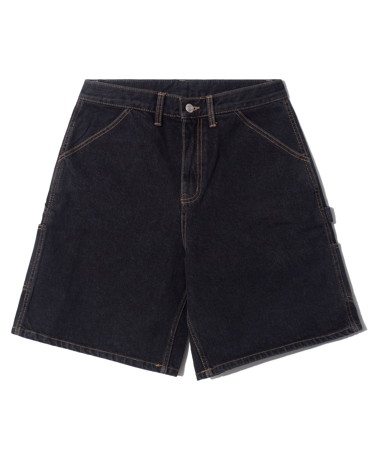큐티에잇 가먼츠(QT8 GARMENTS) LS Denim Carpenter Shorts (Black)