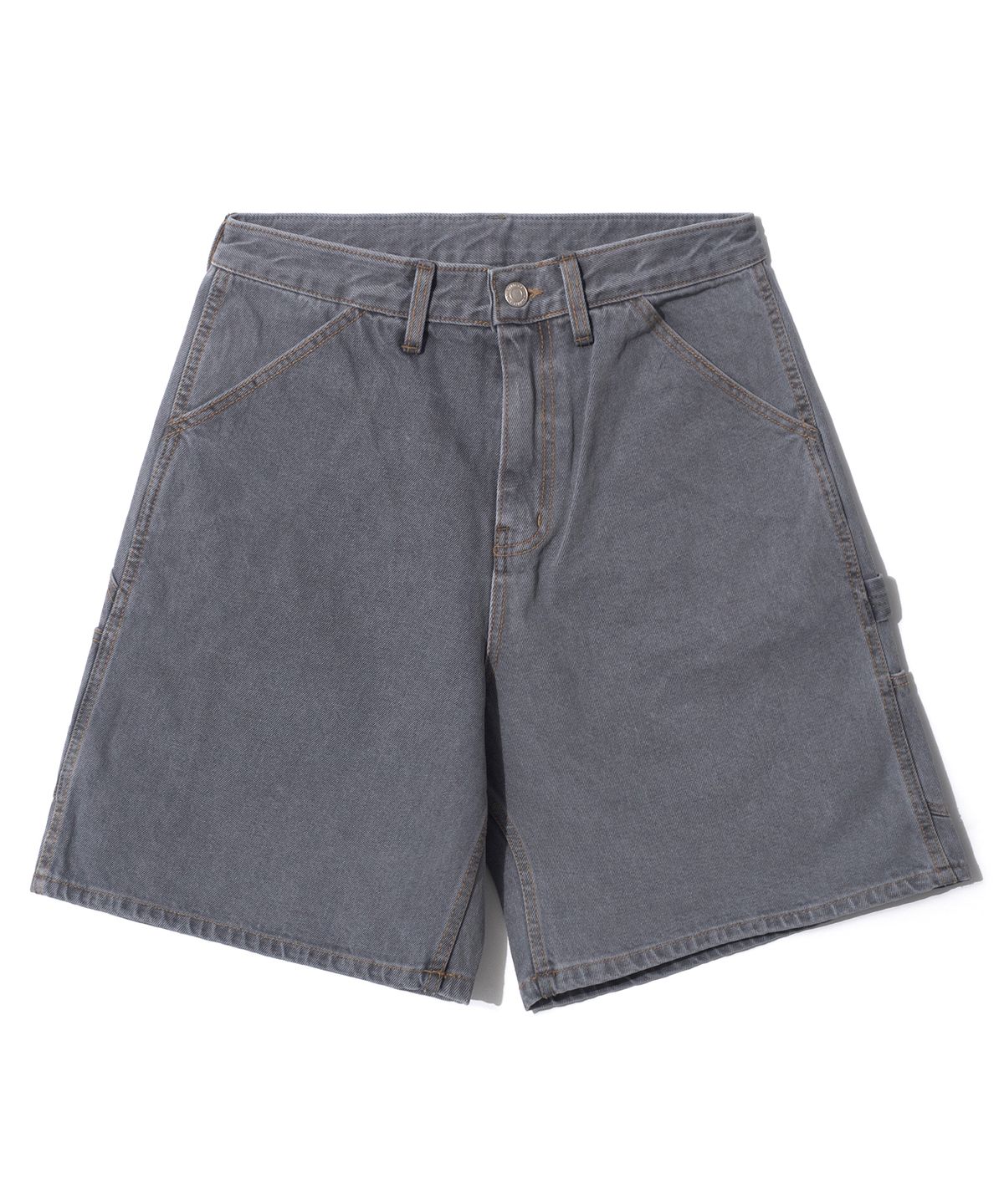 큐티에잇 가먼츠(QT8 GARMENTS) LS Denim Carpenter Shorts (Grey)