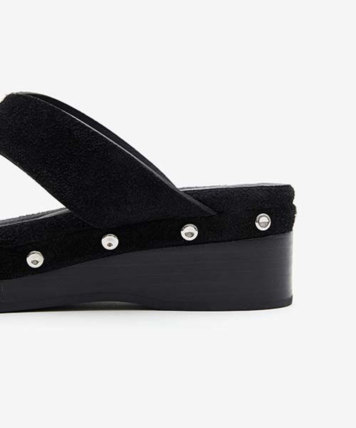 문선 아카이브(MOONSUN ARCHIVE) Western Studed Flip-Flop [Black]