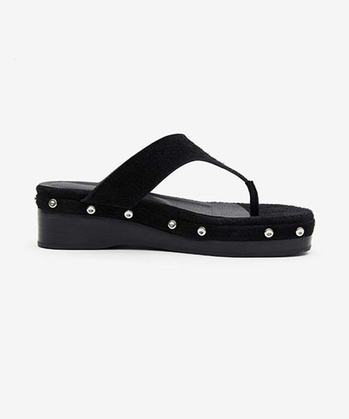문선 아카이브(MOONSUN ARCHIVE) Western Studed Flip-Flop [Black]
