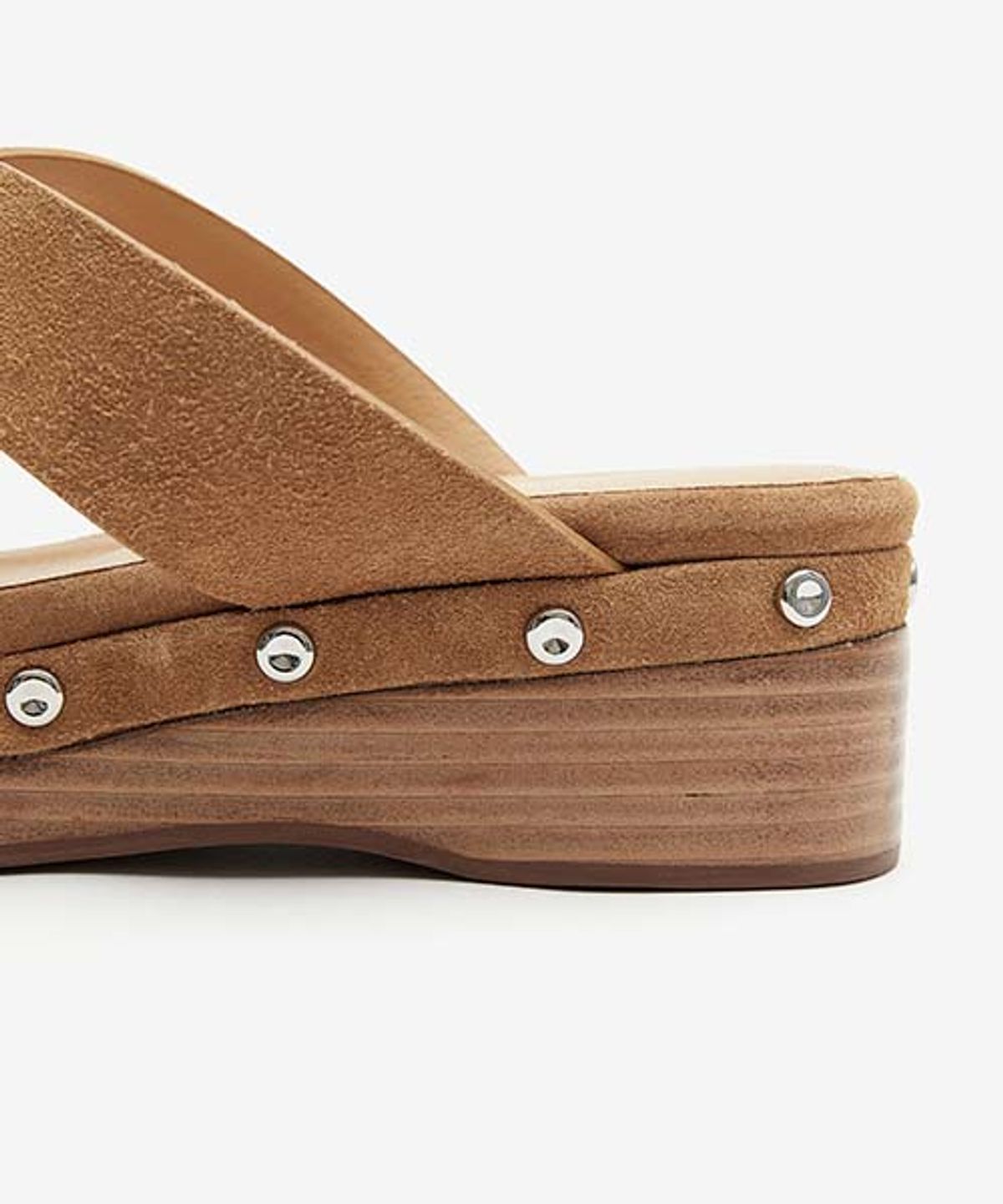 문선 아카이브(MOONSUN ARCHIVE) Western Studed Flip-Flop [Camel]