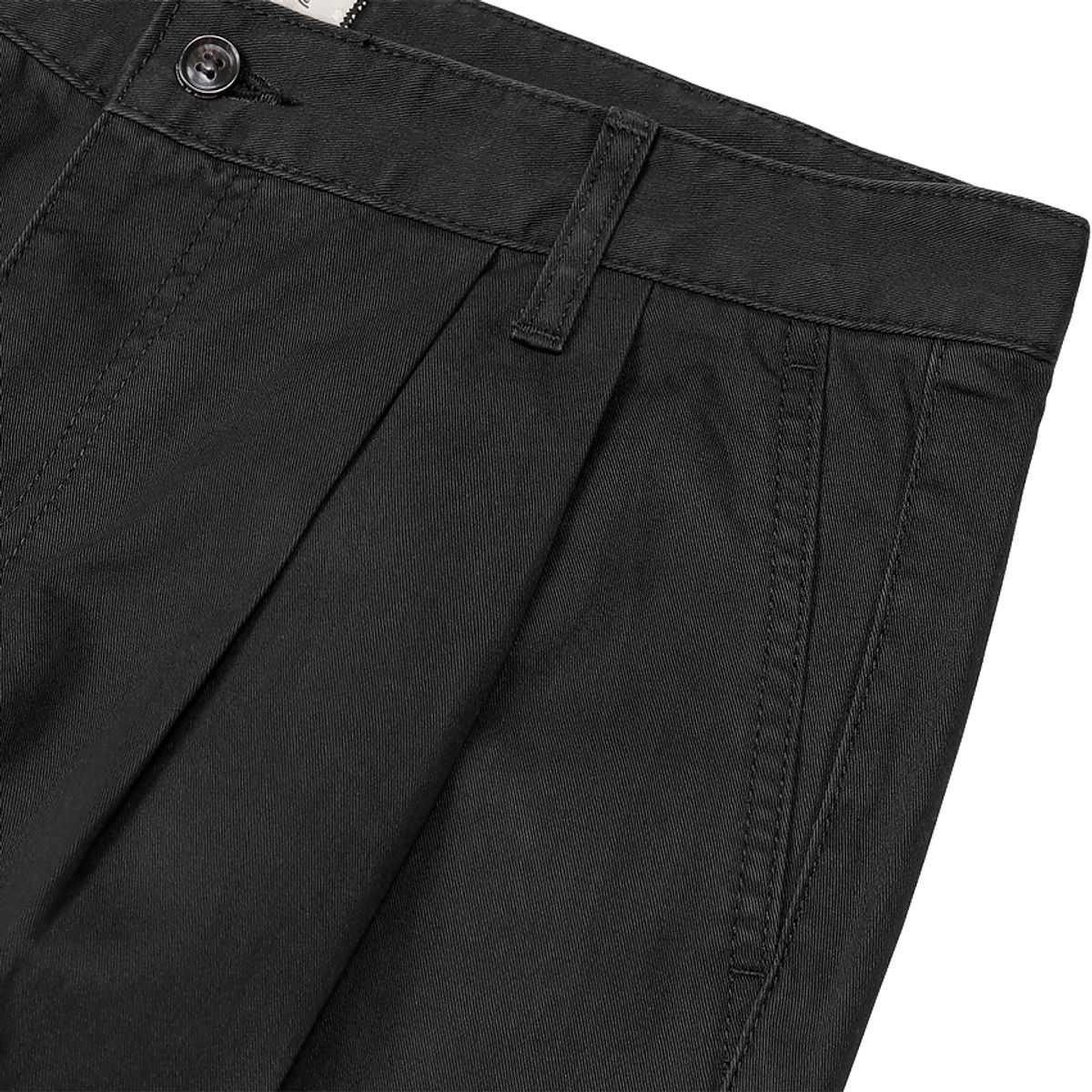 솔티(SORTIE) Tura Cotton Washed Pants (Black)