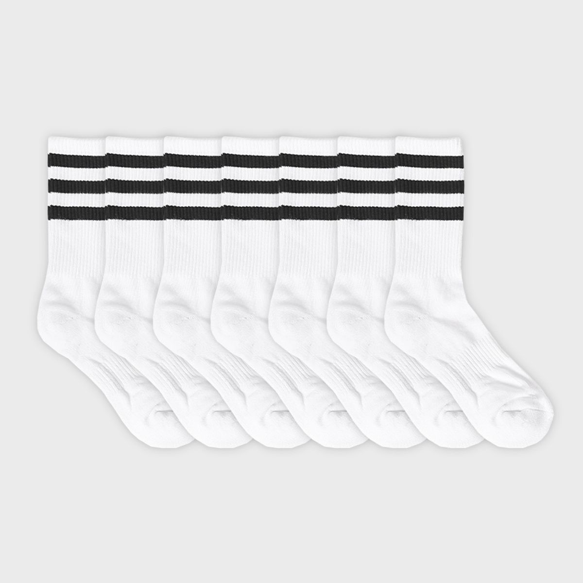 삭스에이(SOCKSA) [7PACK] SOXA 더블쿠션 156N 러시안 크루 삭스 3색상