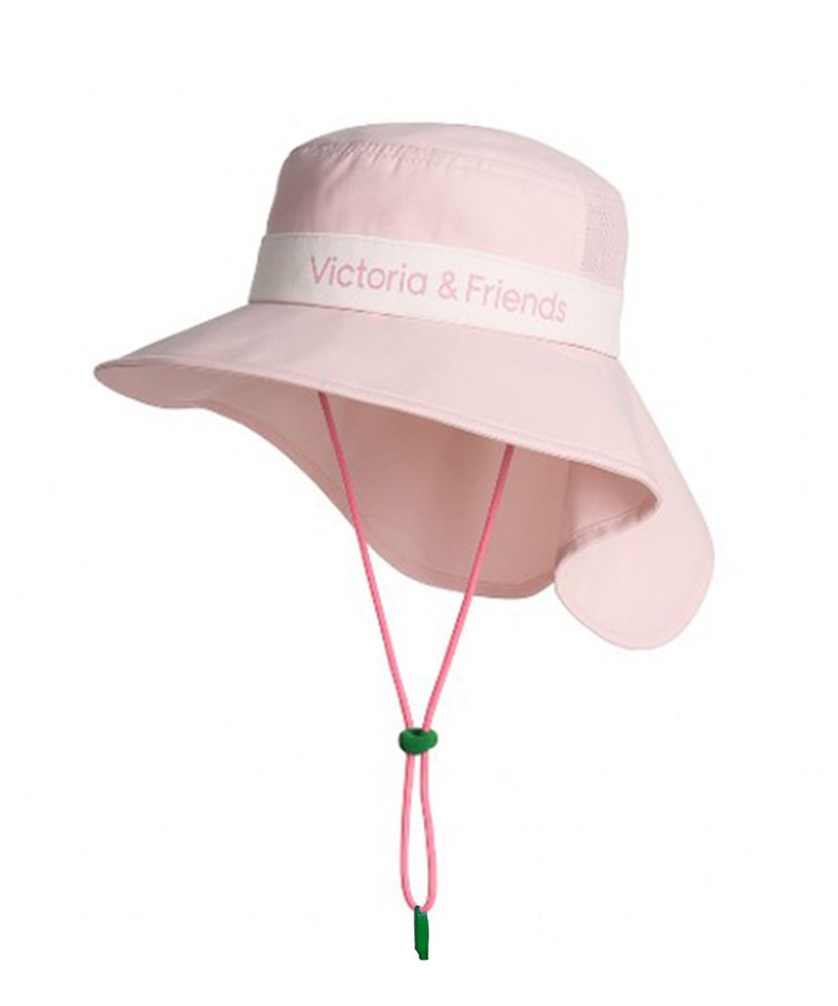빅토리아앤프렌즈(VICTORIA AND FRIENDS) UV 와이어 플랩썬햇_핑크