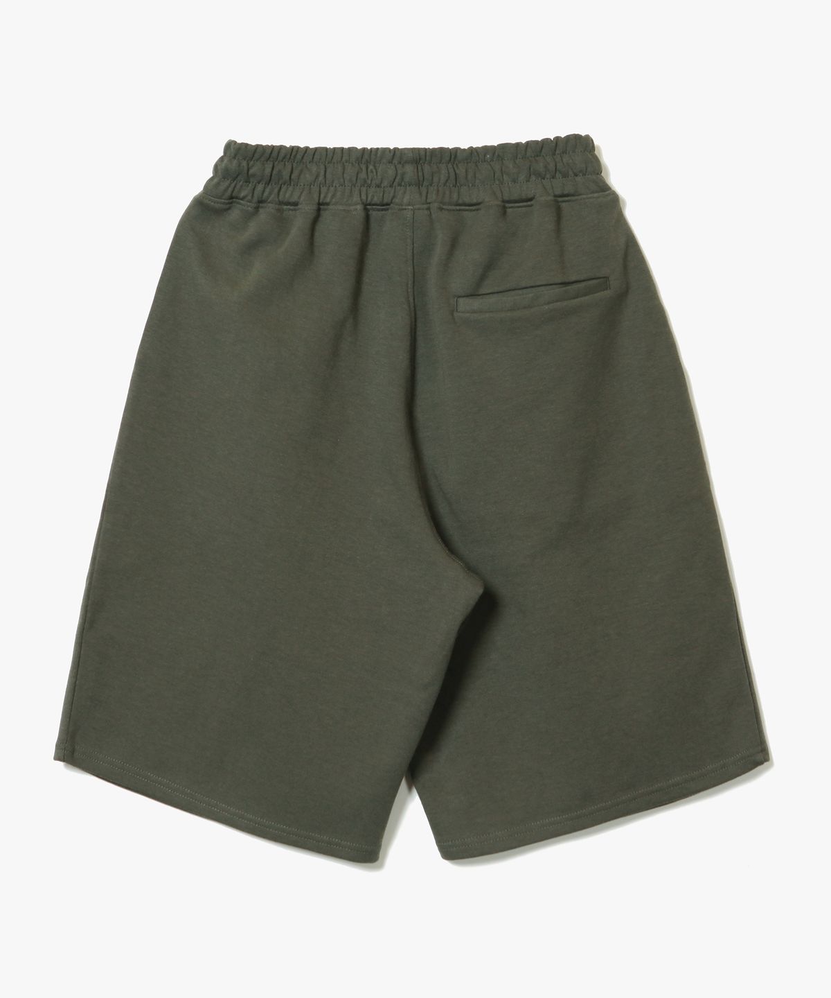 제로(XERO) Deep One Tuck Sweat Shorts [Khaki]
