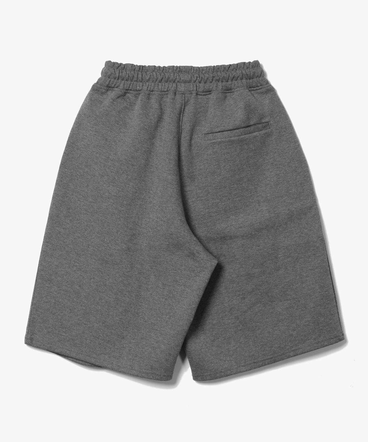 제로(XERO) Deep One Tuck Sweat Shorts [Charcoal]
