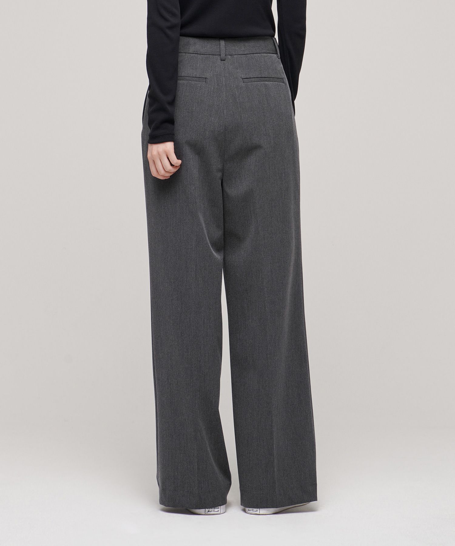 ★MUSINSA★ WIDE HIDDEN BANDING SLACKS MUSINSA | MUSINSA STANDARD [Cool Standard] Wide Hidden