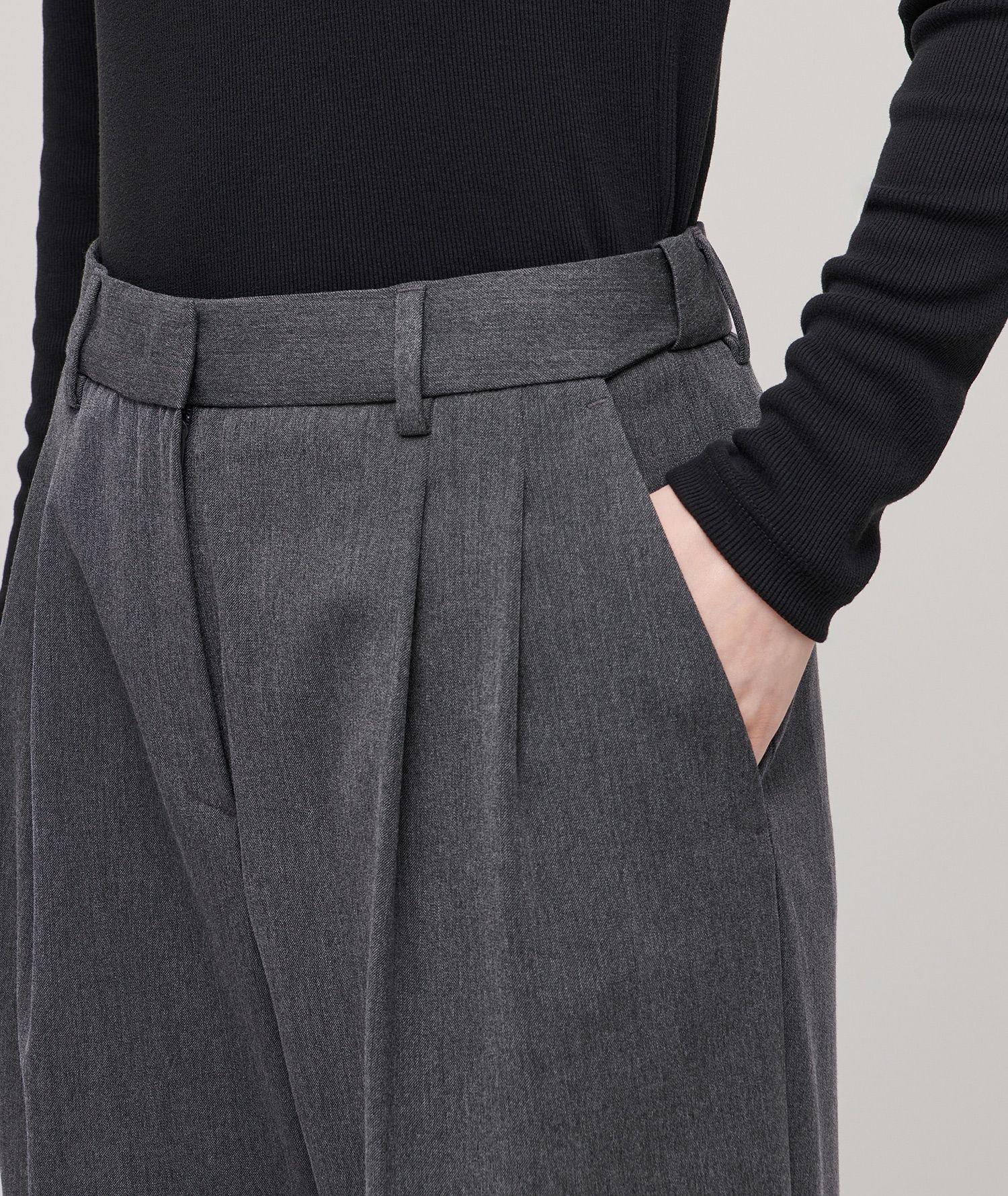 MUSINSA | MUSINSA STANDARD WOMAN Women's High-Waist Wide
