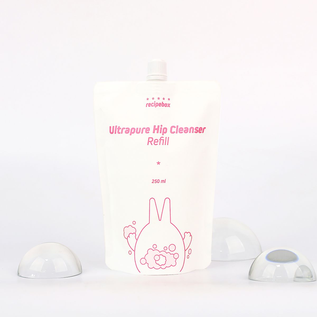 레시피박스(RECIPEBOX) 유아 울트라퓨어 아기 엉덩이 클렌저 리필 250ml