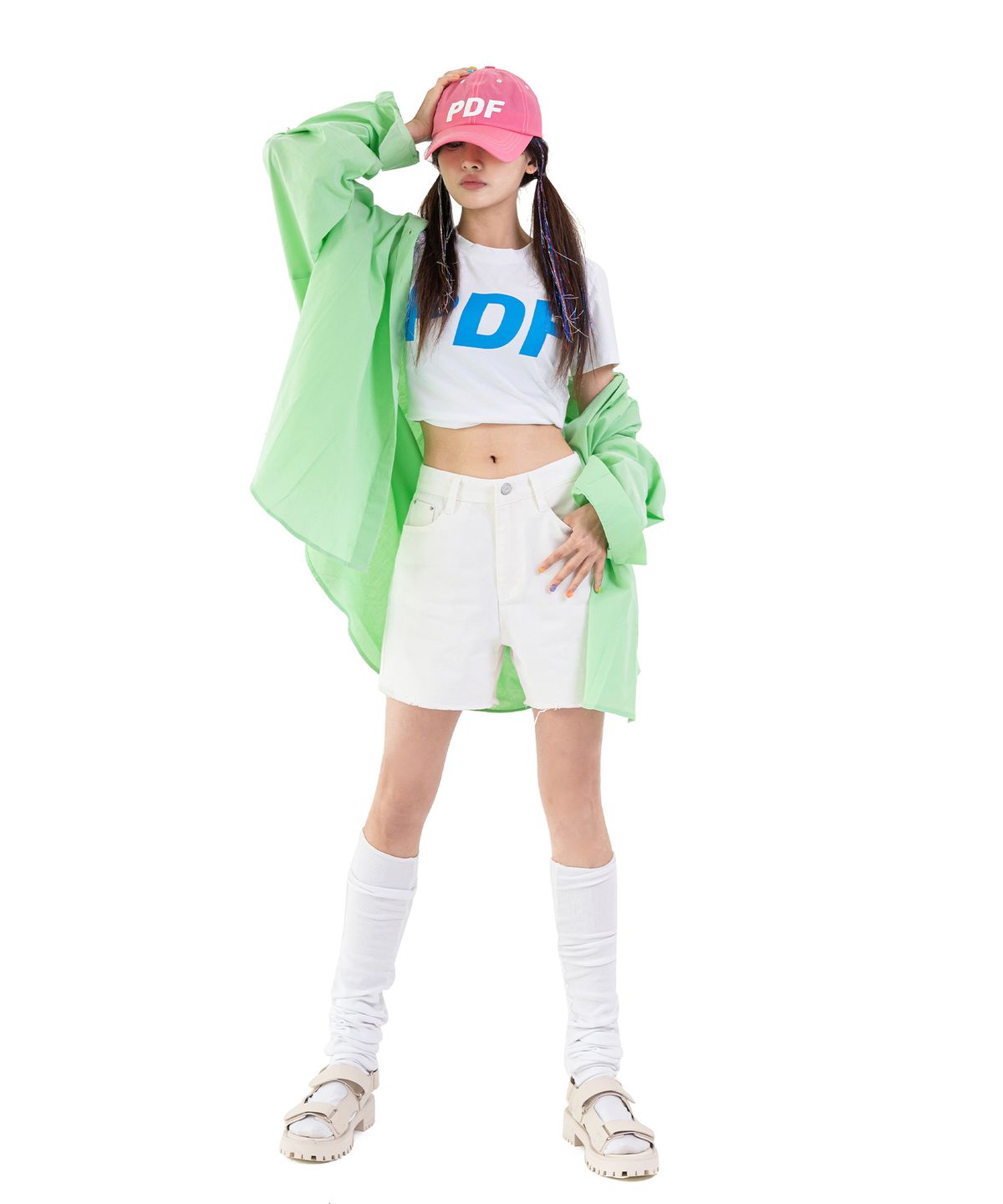 판도라핏(PANDORAFIT) [SHORTS] Petite Ivory