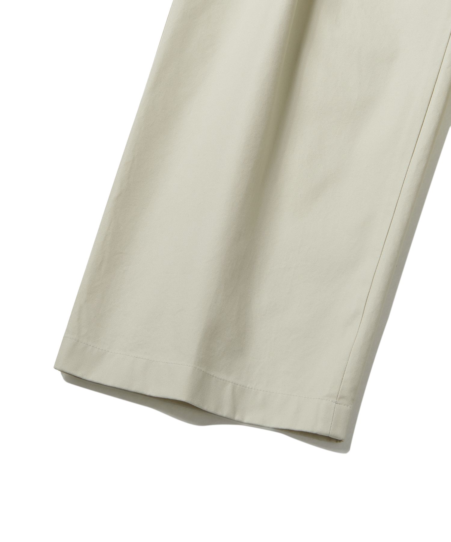 MUSINSA | MELANGE MASTER Wide Two-Tuck Chino Pants [Cream]