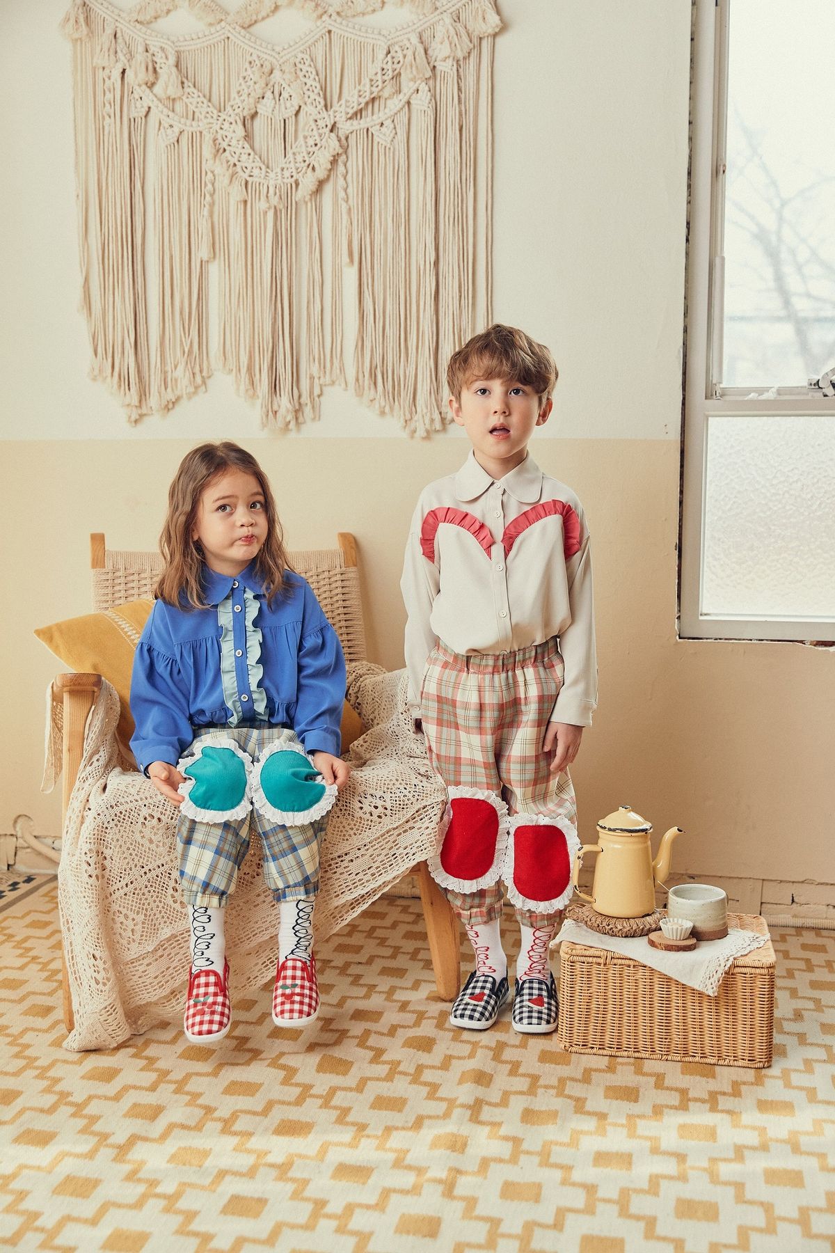 디망쉬키즈(DIMANCHE KIDS) 선물팬츠(그린)