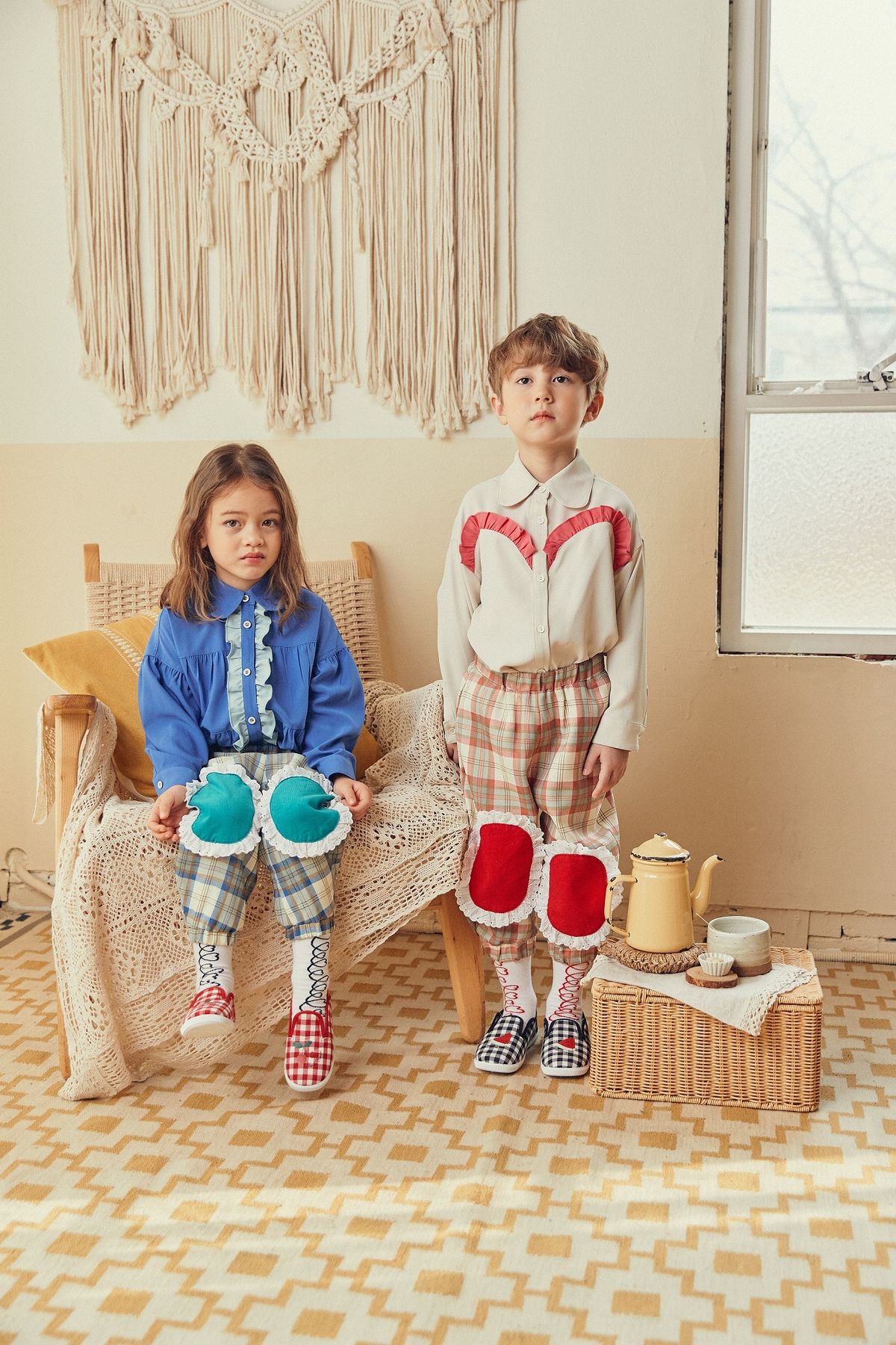 디망쉬키즈(DIMANCHE KIDS) 선물팬츠(그린)