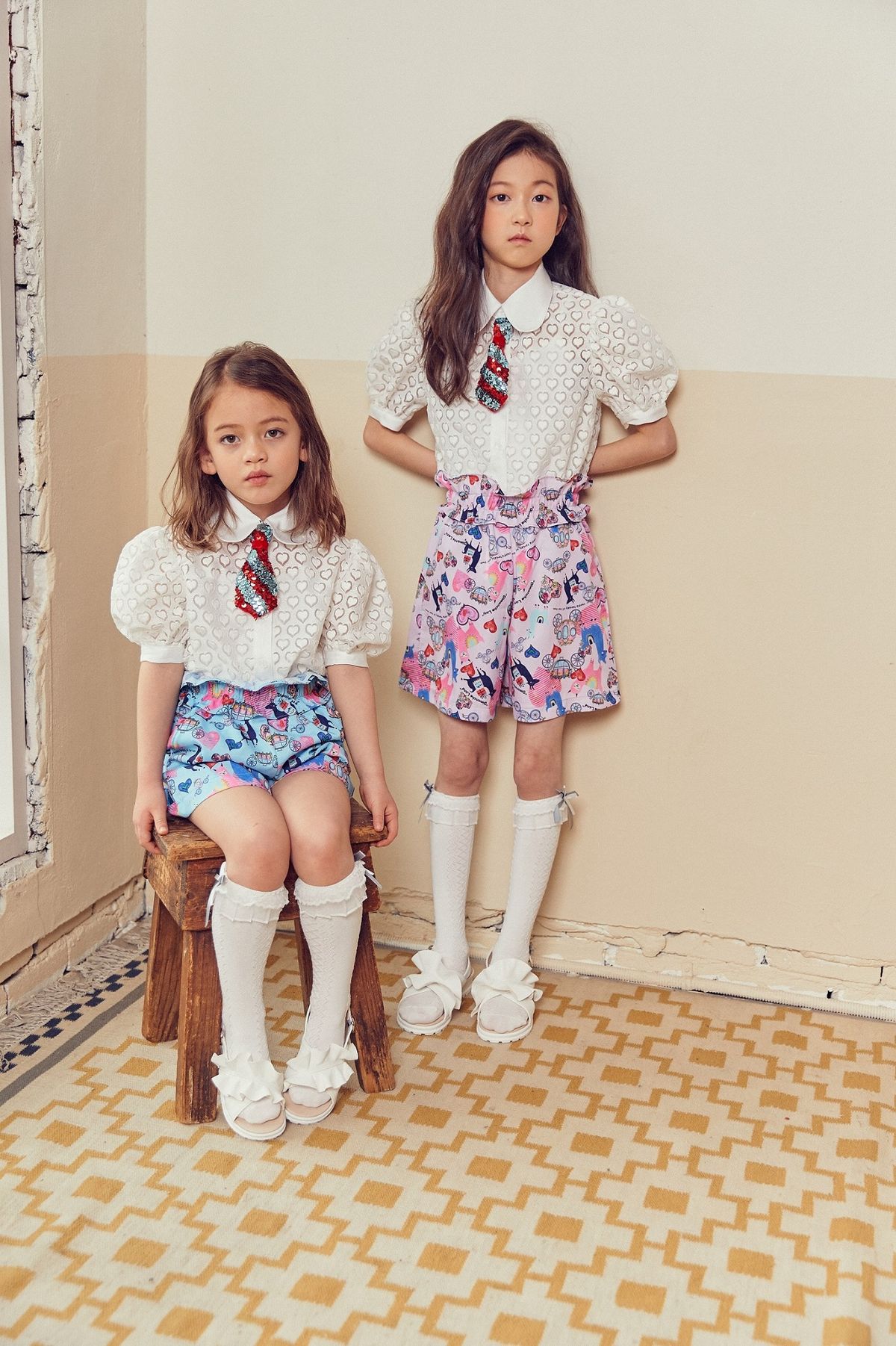 디망쉬키즈(DIMANCHE KIDS) 회전목마팬츠