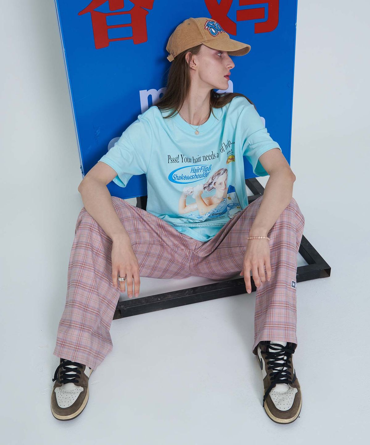 스컬프터(SCULPTOR) Hair Needs Help Tee Mint