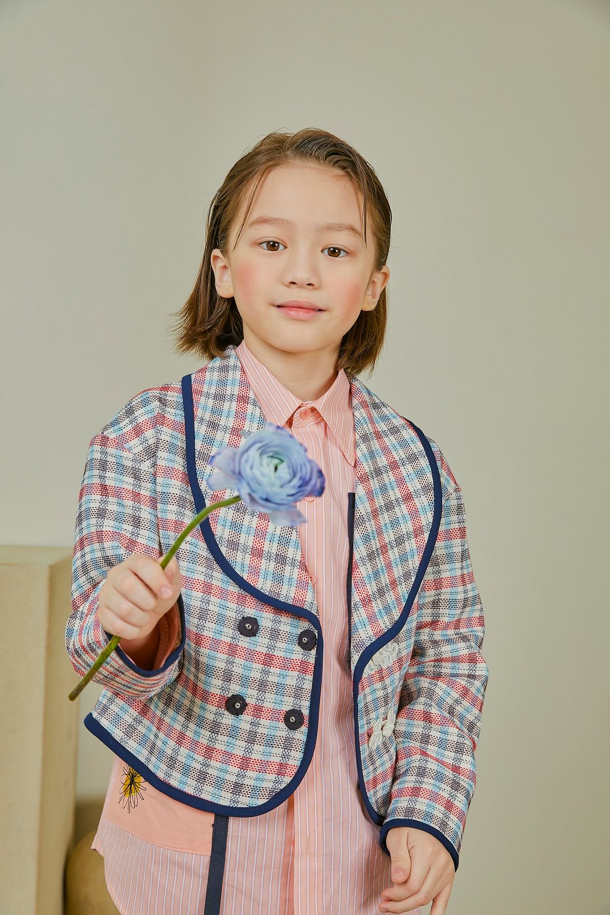 디망쉬키즈(DIMANCHE KIDS) 매듭 세일러 자켓