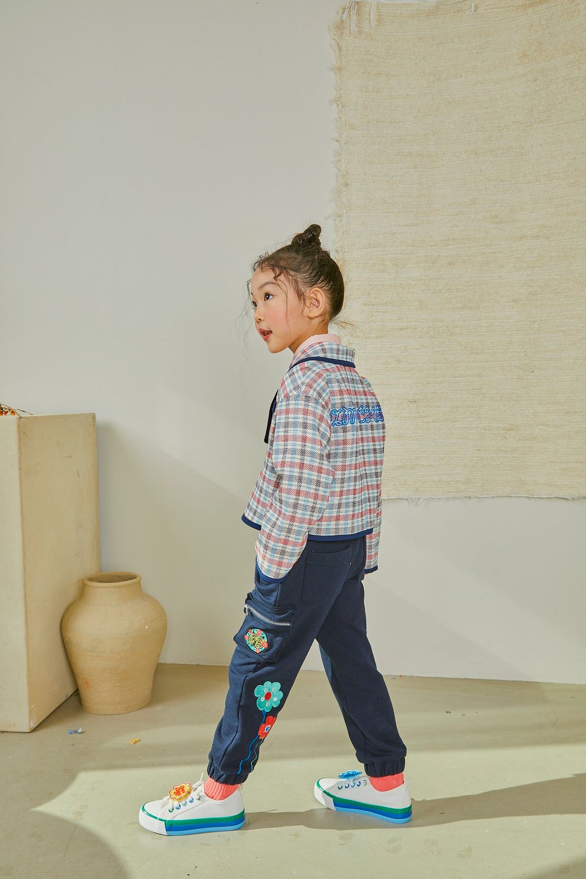 디망쉬키즈(DIMANCHE KIDS) 매듭 세일러 자켓