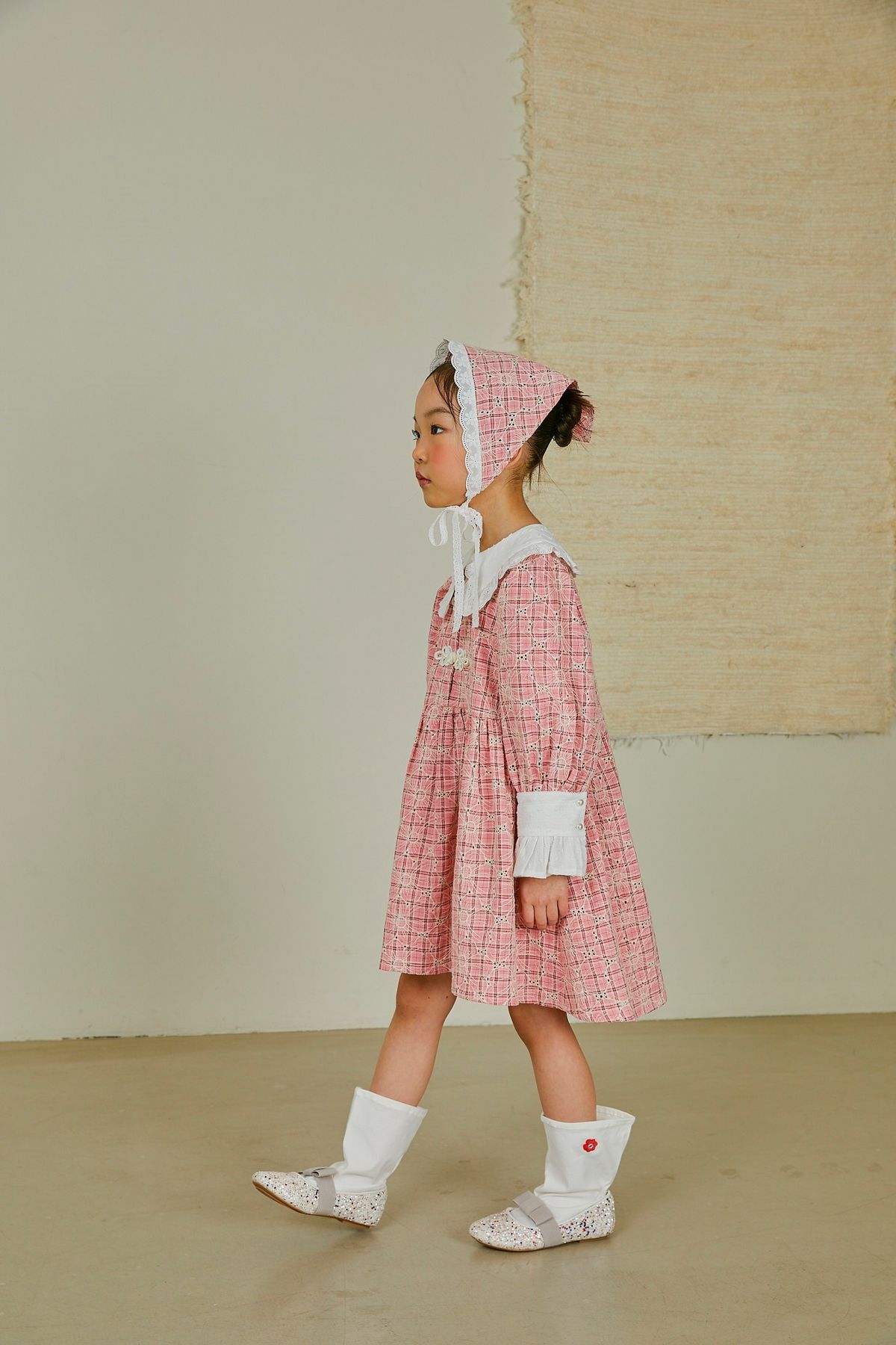 디망쉬키즈(DIMANCHE KIDS) 매듭 자수 원피스