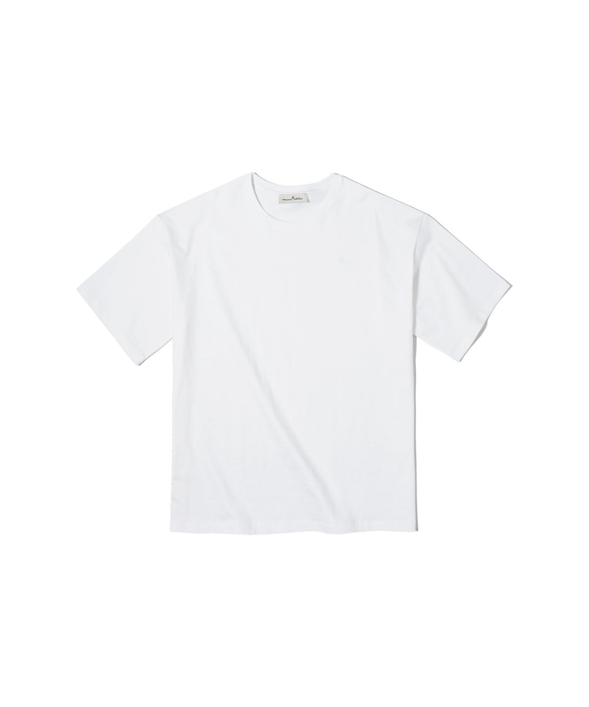 반원 아틀리에(VANONE ATELIER) A3414 Boyfriend T-shirt_White