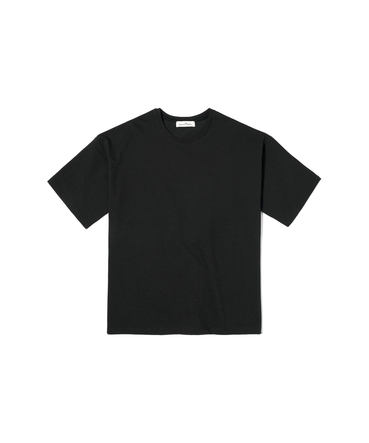 반원 아틀리에(VANONE ATELIER) A3414 Boyfriend T-shirt_Black