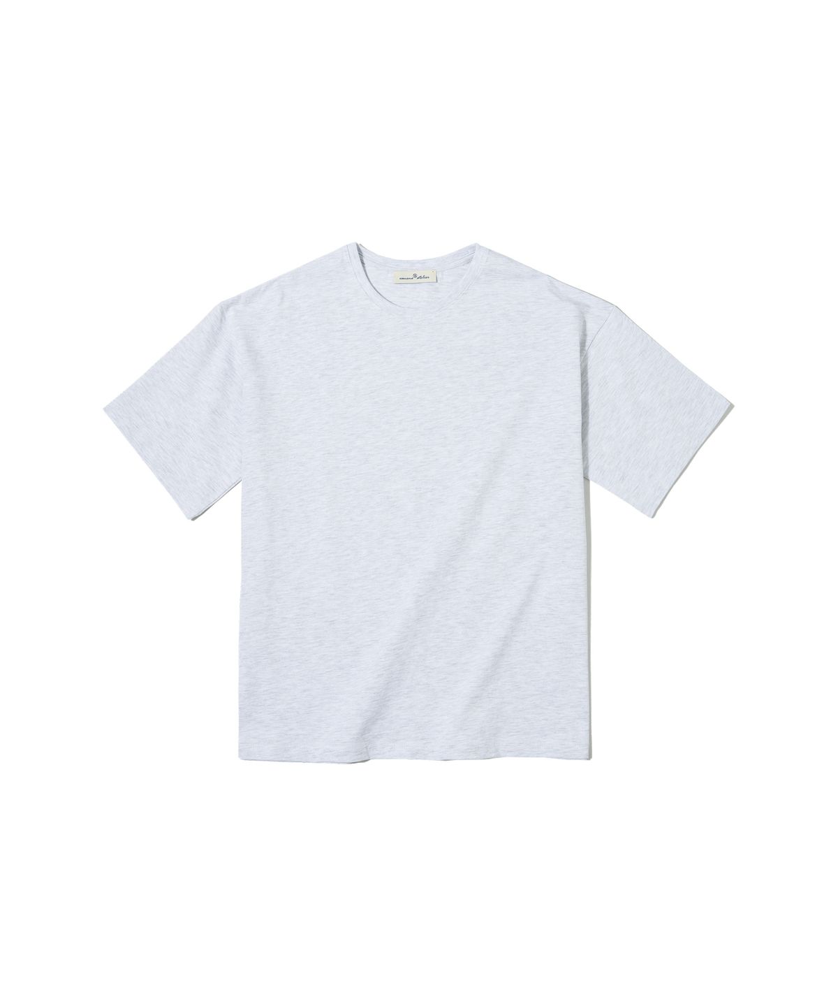 반원 아틀리에(VANONE ATELIER) A3414 Boyfriend T-shirt_Melange white