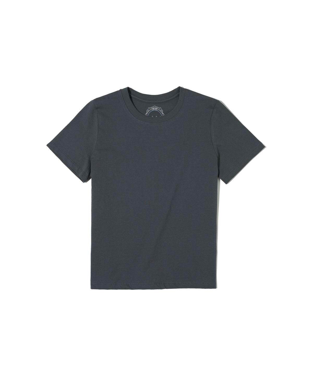 반원 아틀리에(VANONE ATELIER) A3403 Signature silket T-shirt_Dark gray