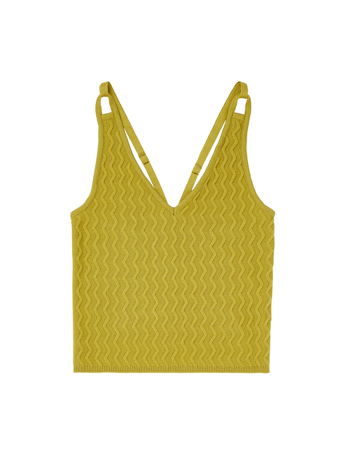 에즈이프 캘리(ASIF CALIE) CROSS BACKLESS KNIT VEST KHAKI