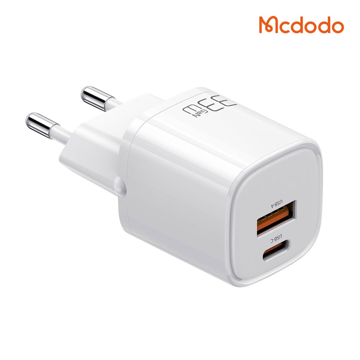 맥도도(MCDODO) GaN PD3.0 PPS 33W 초고속 미니 2포트 멀티 충전기 CH084