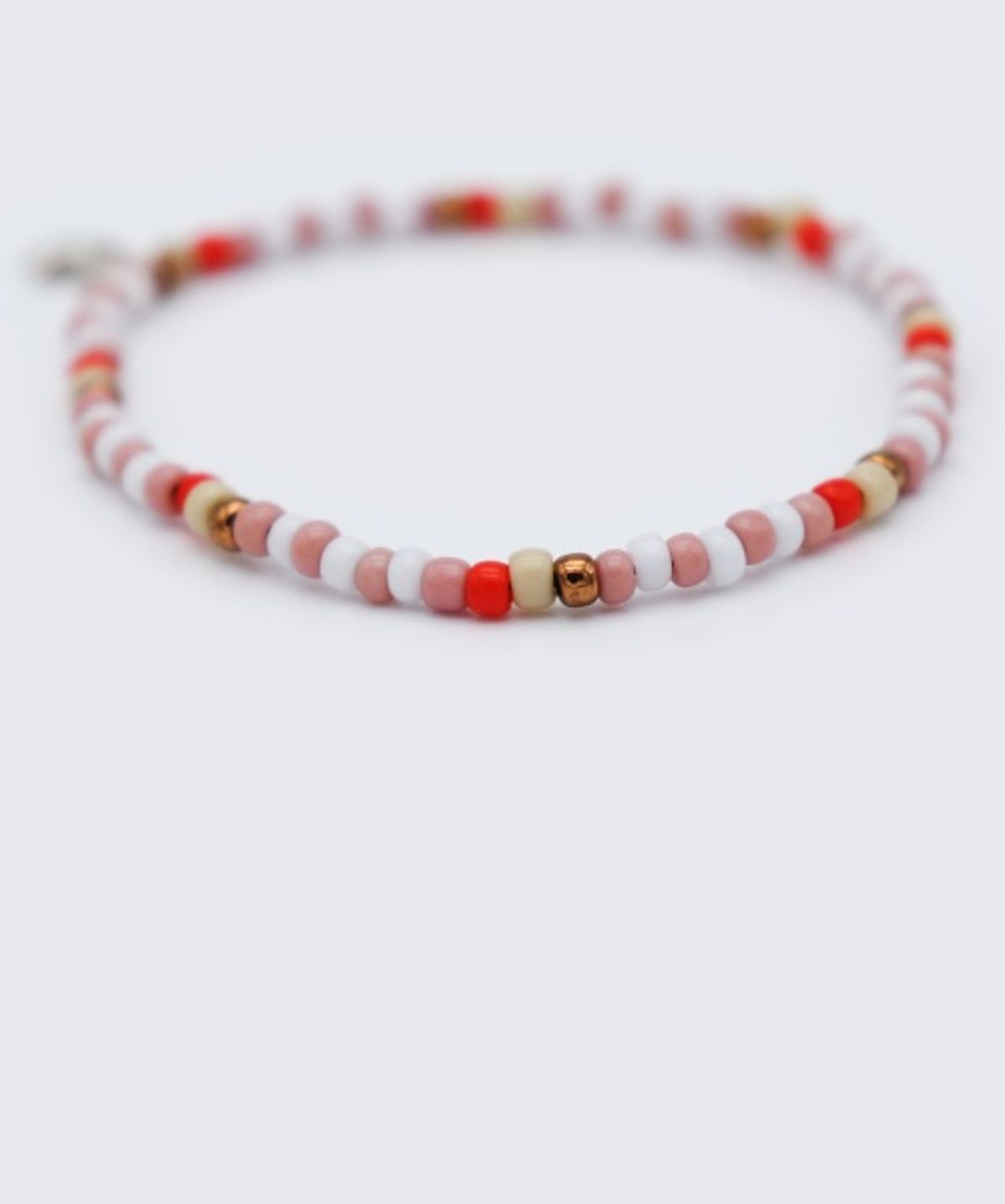 봉보(BONBEAU) Silver star charm nouveau color beads Bracelet 실버 스타 참 누보 컬러 비즈 팔찌