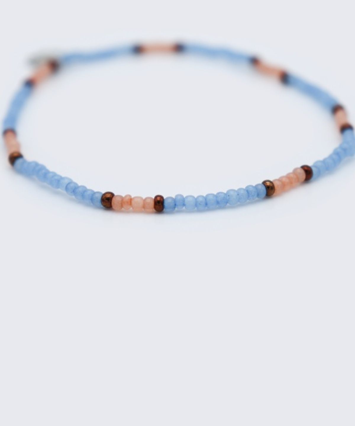 봉보(BONBEAU) Soft ethnic color mix Bracelet 소프트 에스닉 컬러 믹스 비즈 팔찌