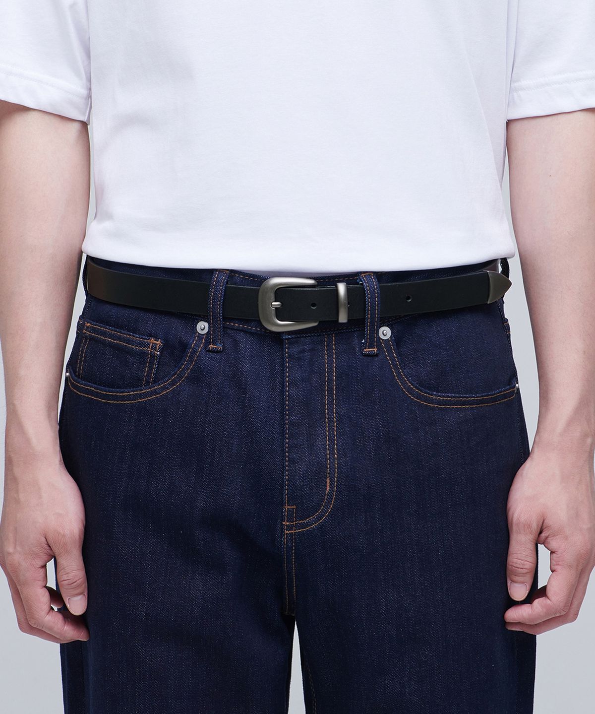 무신사 스탠다드(MUSINSA STANDARD) 이탈리안 레더 웨스턴 벨트_25mm