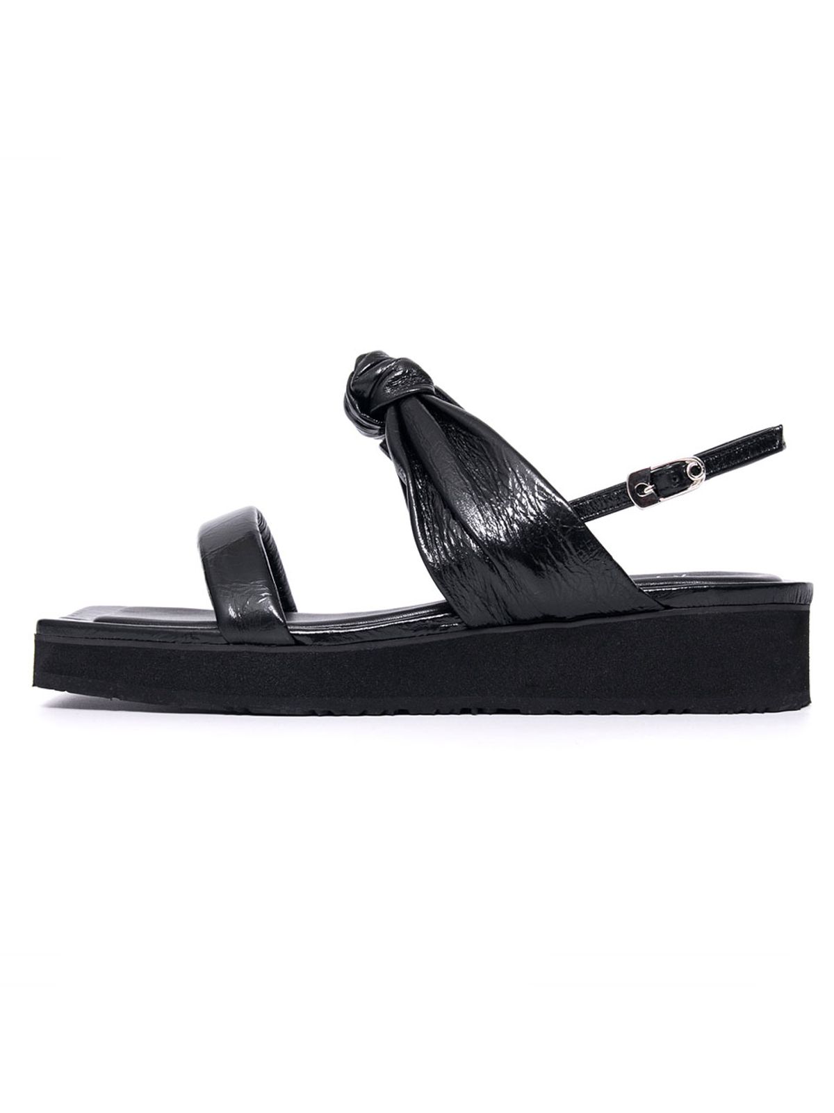 블랑토(BLANC TOE) 플랫폼샌들 B22S52-BLACK