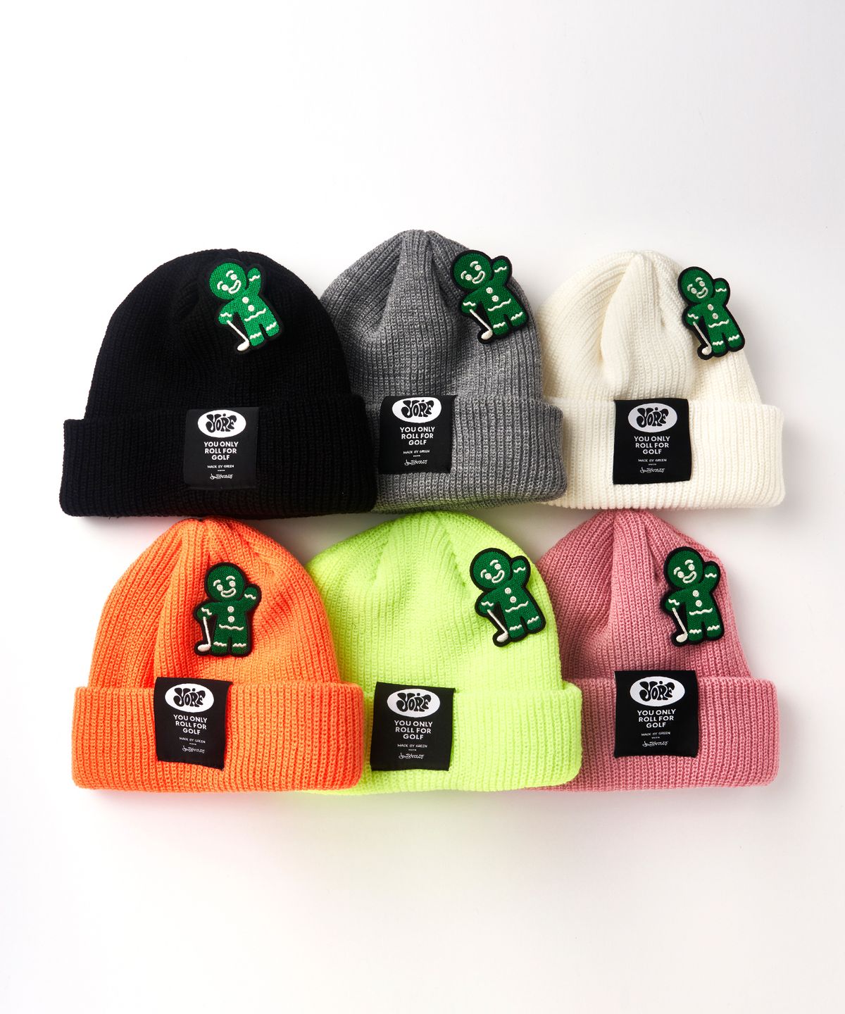 욜프(YORF) AW COLORED SHORT BEANIE DEEP PINK