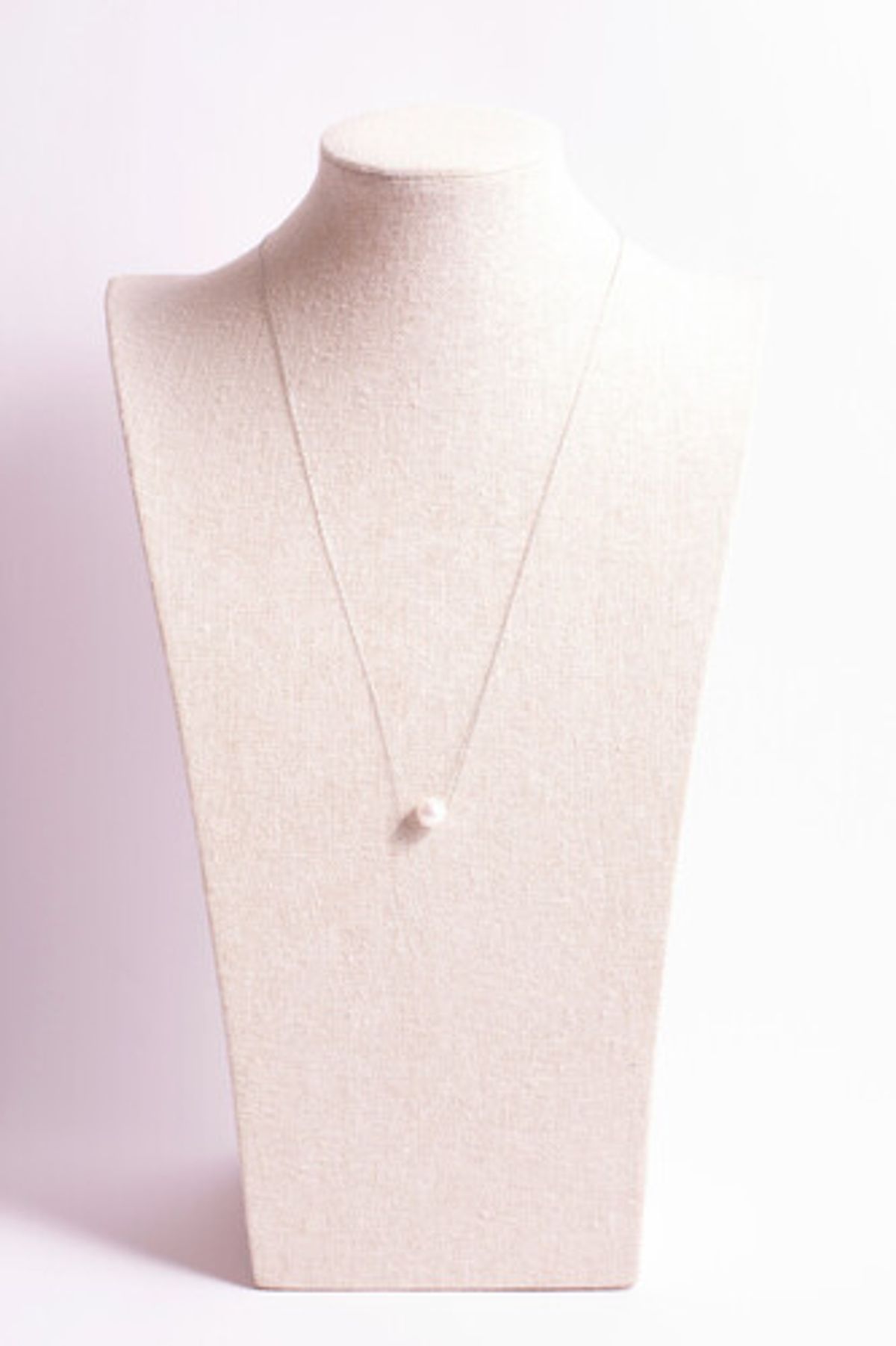 모드곤(MODGONE) 10mm 담수 진주 심플 롱 목걸이 Fresh 10mm Water Pearl simple long necklace