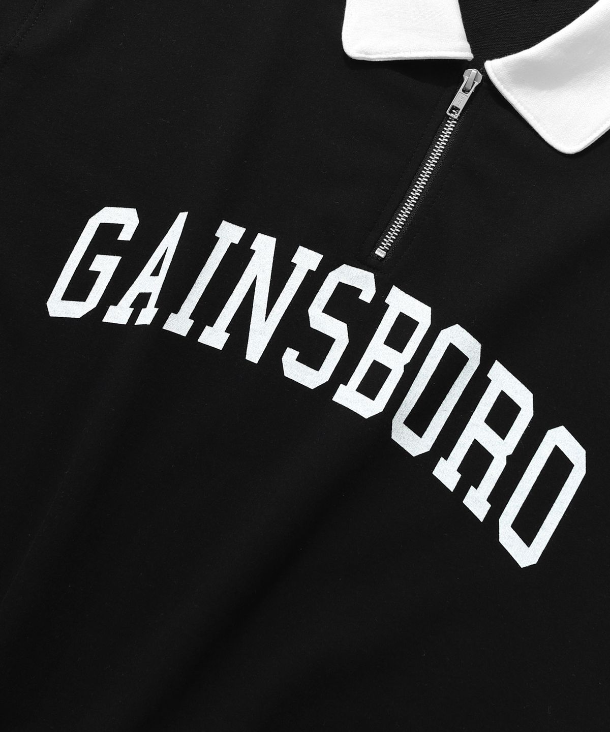 게인스보로(GAINSBORO) [SET] 아치로고 카라 맨투맨 셋업_블랙