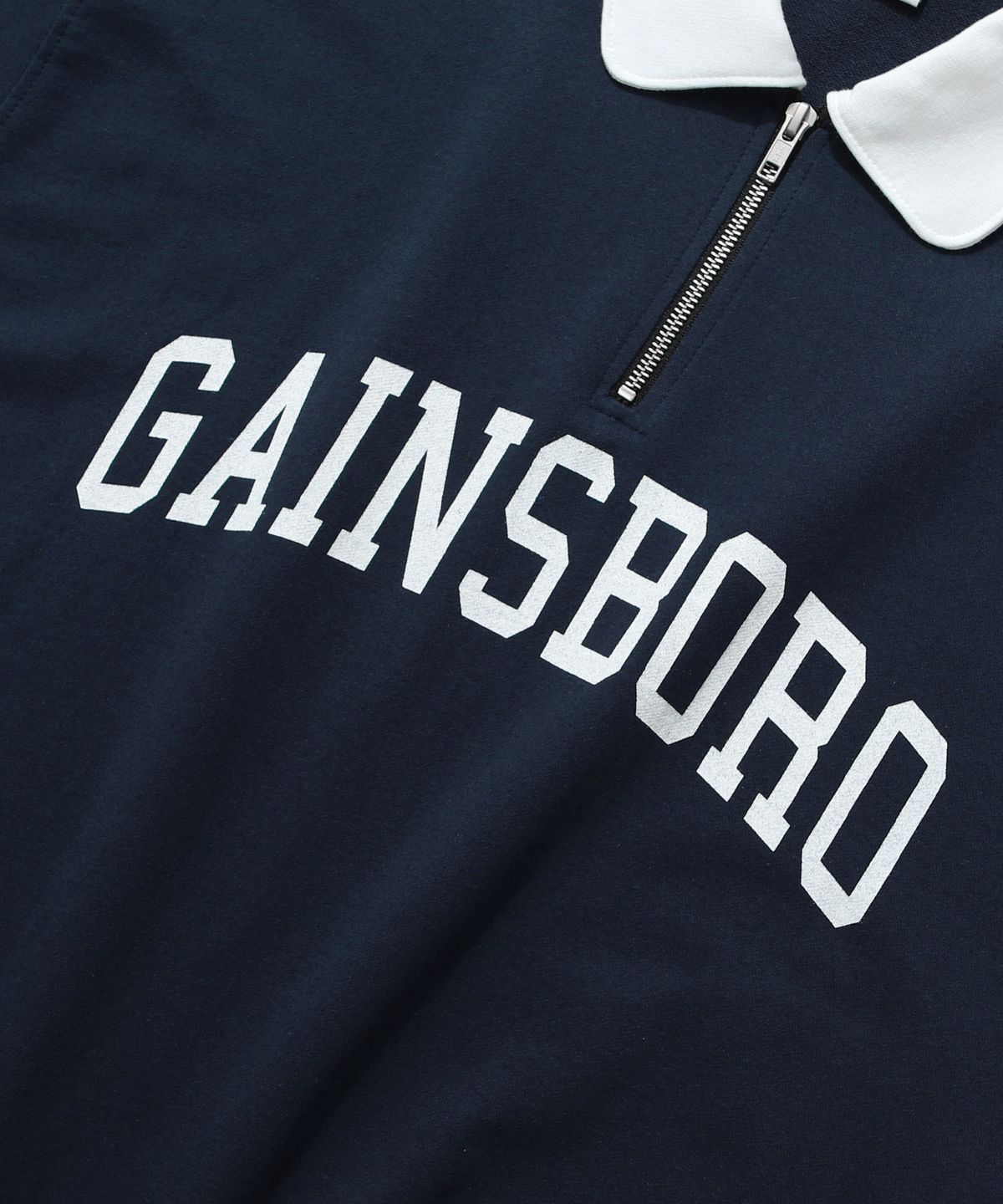 게인스보로(GAINSBORO) [SET] 아치로고 카라 맨투맨 셋업_네이비