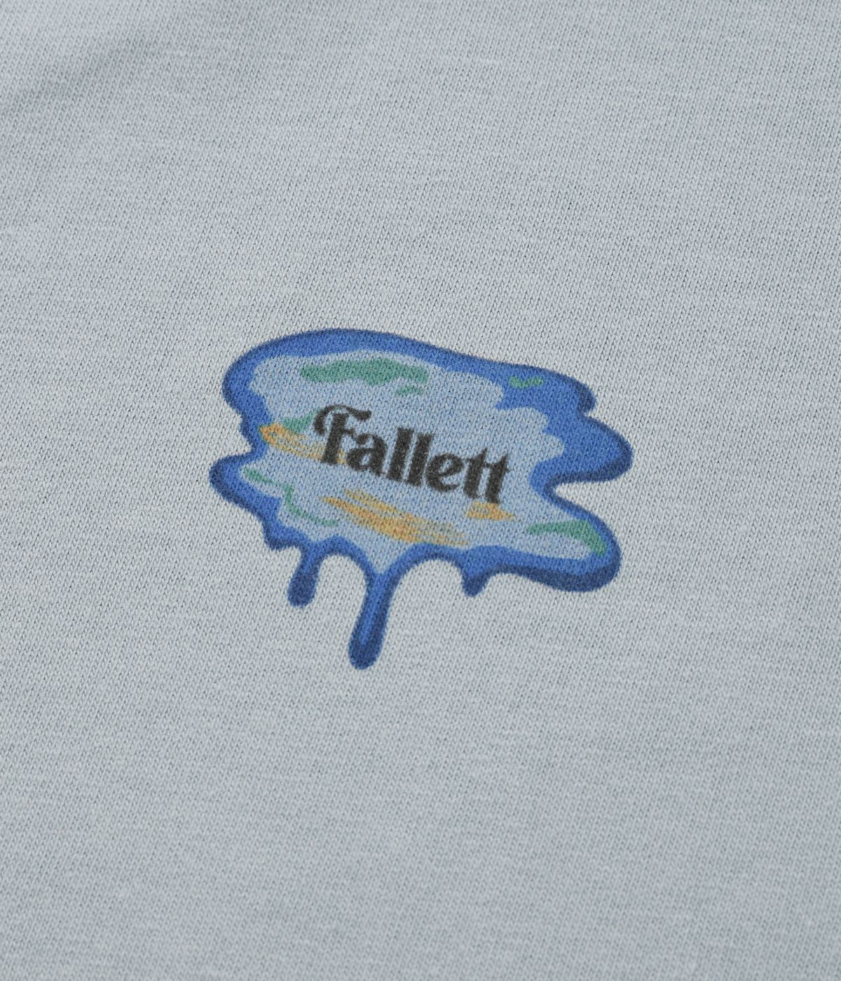팔렛(FALLETT) [팔렛X내셔널갤러리] 더 스키프 반팔티 아이리스 블루