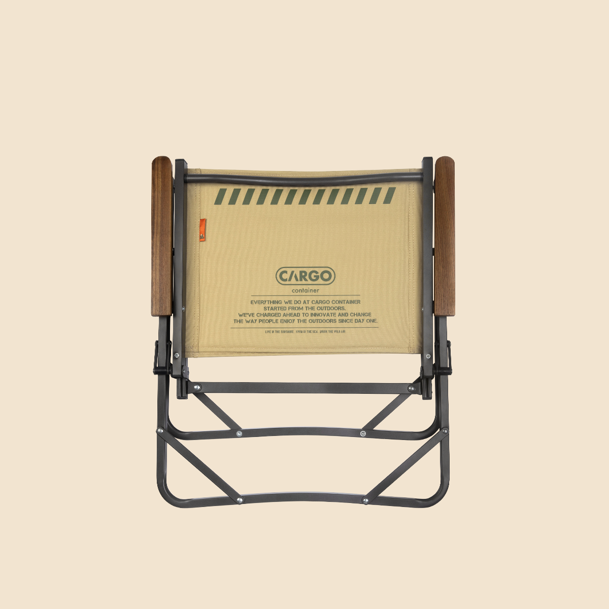 카고 컨테이너(CARGO CONTAINER) 코지 폴딩체어 M 2ea (베이지)