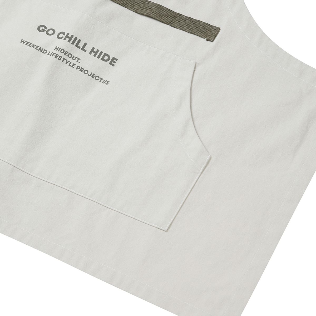 하이드아웃(HIDEOUT) GCH CAMPING APRON (Ivory)