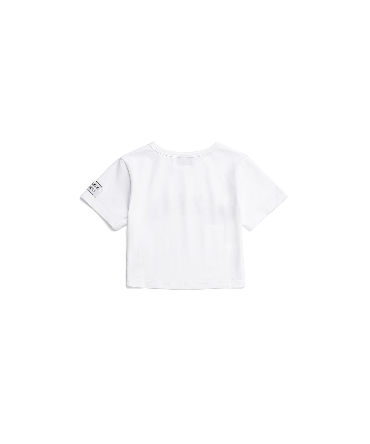 일레딧(ILLEDIT) FLOWER ARTWORK CROP TOP WHITE